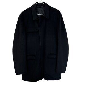 Verri Italy Mens Virgin Wool Coat Jacket Size 40 US (50 IT) Heavy Lined Classic